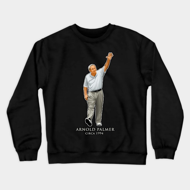 Arnold Palmer Golf Circa 1994 Crewneck Sweatshirt by RunAndGow